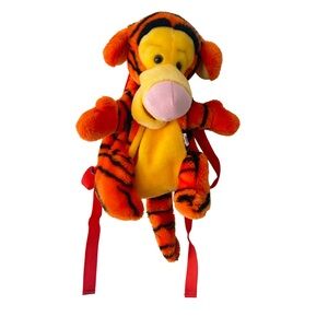Vintage 90s Kids Tiger Backpack - Retro Winnie The Pooh